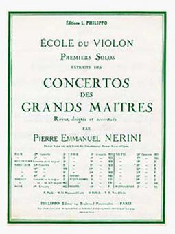 Solo no1 du concerto no20 