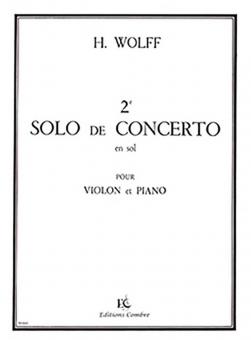Solo de concerto no2 en sol 