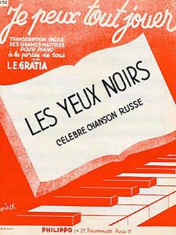 Les yeux noirs (Chanson Russe) 