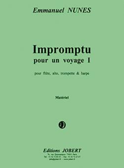 Impromptu pour un voyage I 