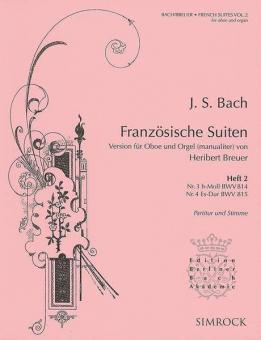 Suites françaises Vol. 2 BWV 814 et 815 