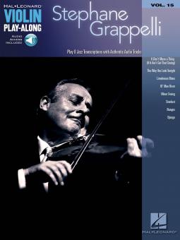 Violin Play-Along Vol. 15: Stephane Grappelli 