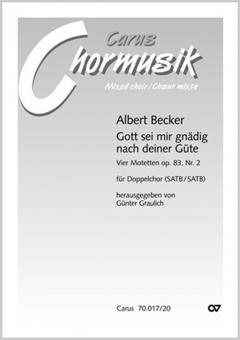 Gott sei mir gnädig nach deiner Güte 