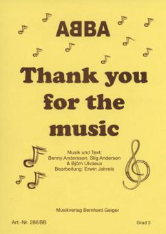 Thank You For The Music 