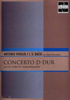 Concerto in D-Dur op. 3 Nr. 9, BWV 972 