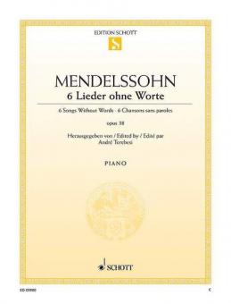 6 Chansons sans paroles op. 102 Standard