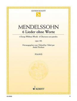 6 Chansons sans paroles op. 102 Standard