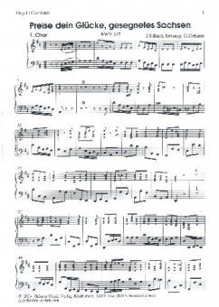 Kantate 'Preise dein Glücke' BWV 215 
