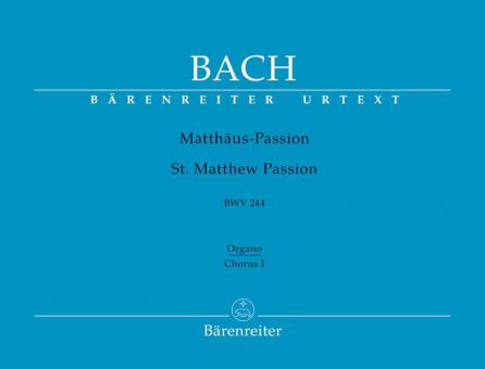 Passion selon St. Matthieu BWV 244 