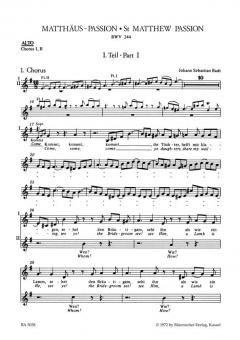 Passion selon St. Matthieu BWV 244 