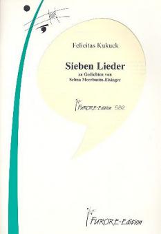 Sieben Lieder zu Gedichten von Selma Meerbaum-Eisinger 