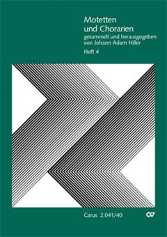 Motetten und Chorarien Heft 4 