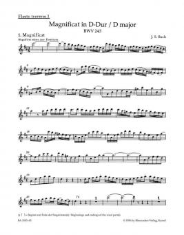 Magnificat en ré majeur BWV 243 