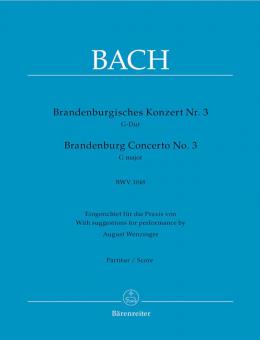 Concerto brandebourgeois No. 3 en sol majeur BWV 1048 