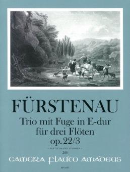 Trio avec fugue op. 22/3 en mi bémol majeur op. 22/3 