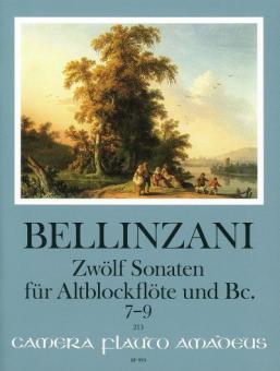 Douze sonates op. 3 Vol. III : Sonates 7-9 