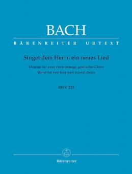 Singet dem Herrn ein neues Lied BWV 225 Standard
