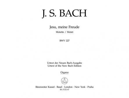 Jesu, meine Freude BWV 227 