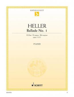 Ballade no 1 op. 115 Standard