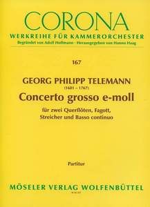 Concerto mi mineur TWV 52:e2 Standard