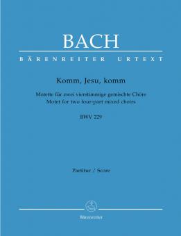 Komm, Jesu, komm BWV 229 Standard