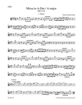 Missa en la majeur BWV 234 