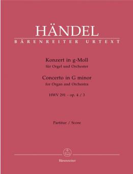 Concerto en sol mineur op. 44989 HWV 291 