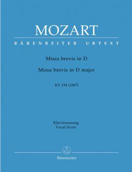 Missa brevis en ré majeur KV 194 (186h) Standard