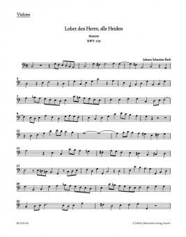 Lobet den Herrn, alle Heiden BWV 230 