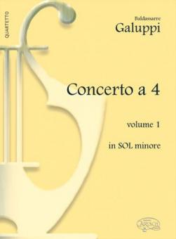 Concerto à 4 Vol. 1 in Sol minore 
