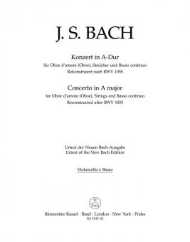 Concerto en la majeur 