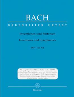 Inventions et Sinfonies BWV 772-801 Standard