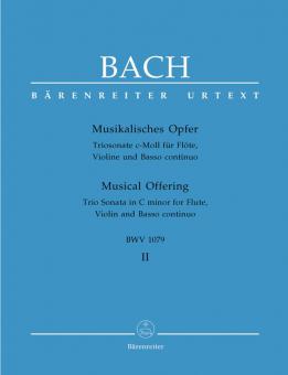 Offrande musicale, cahier 2 en ut mineur BWV 1079 