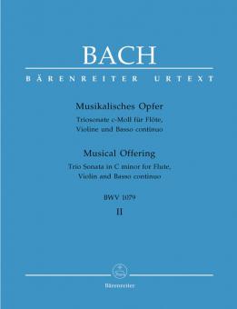 Offrande musicale, cahier 2 en ut mineur BWV 1079 Standard