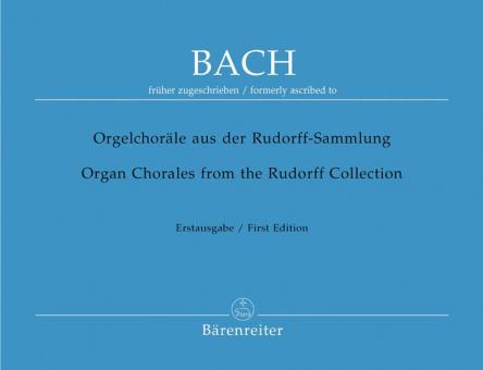 Chorals pour orgue de la collection Rudorff Standard