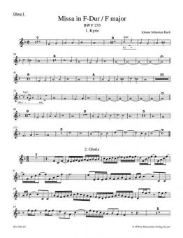 Missa en fa majeur BWV 233 