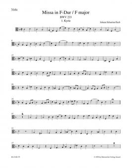 Missa en fa majeur BWV 233 