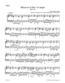 Missa en la majeur BWV 234 