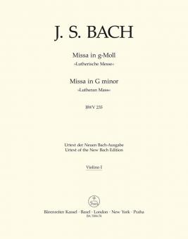 Missa en sol mineur BWV 235 