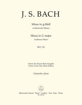 Missa en sol mineur BWV 235 