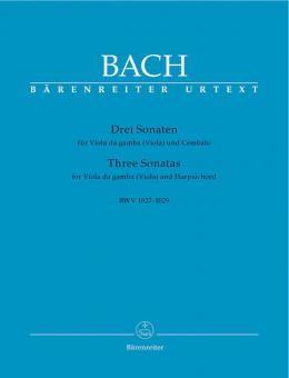 Trois sonates BWV 1027-1029 Standard
