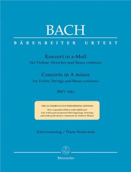 Concerto en la mineur BWV 1041 