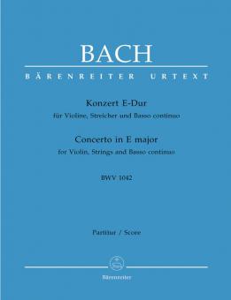 Concerto en mi majeur BWV 1042 