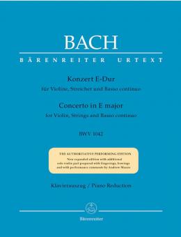 Concerto en mi majeur BWV 1042 Standard