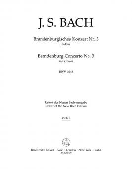 Concerto brandebourgeois No. 3 en sol majeur BWV 1048 