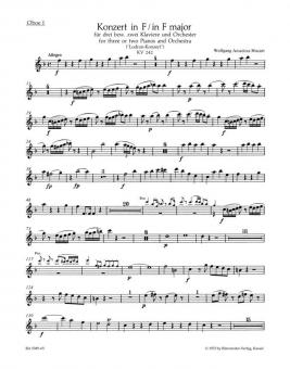 Concerto No. 7 en fa majeur KV 242 