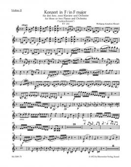 Concerto No. 7 en fa majeur KV 242 