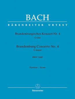 Concerto brandebourgeois No. 4 en sol majeur BWV 1049 