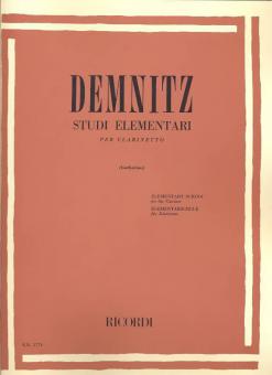 Studi Elementari per Clarinetto Revisione Di Gius 