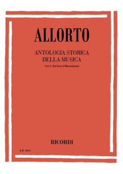 Antologia Storica Della Musica. Vol. I 